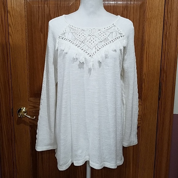 Anthropologie Sweaters - NWOT Anthropologie Floreat Tassle Sweater